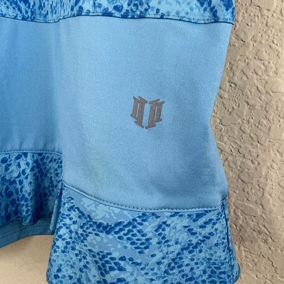 Eleven by Venus Williams blue snake print tennis skirt Size large - Picture 4 of 8